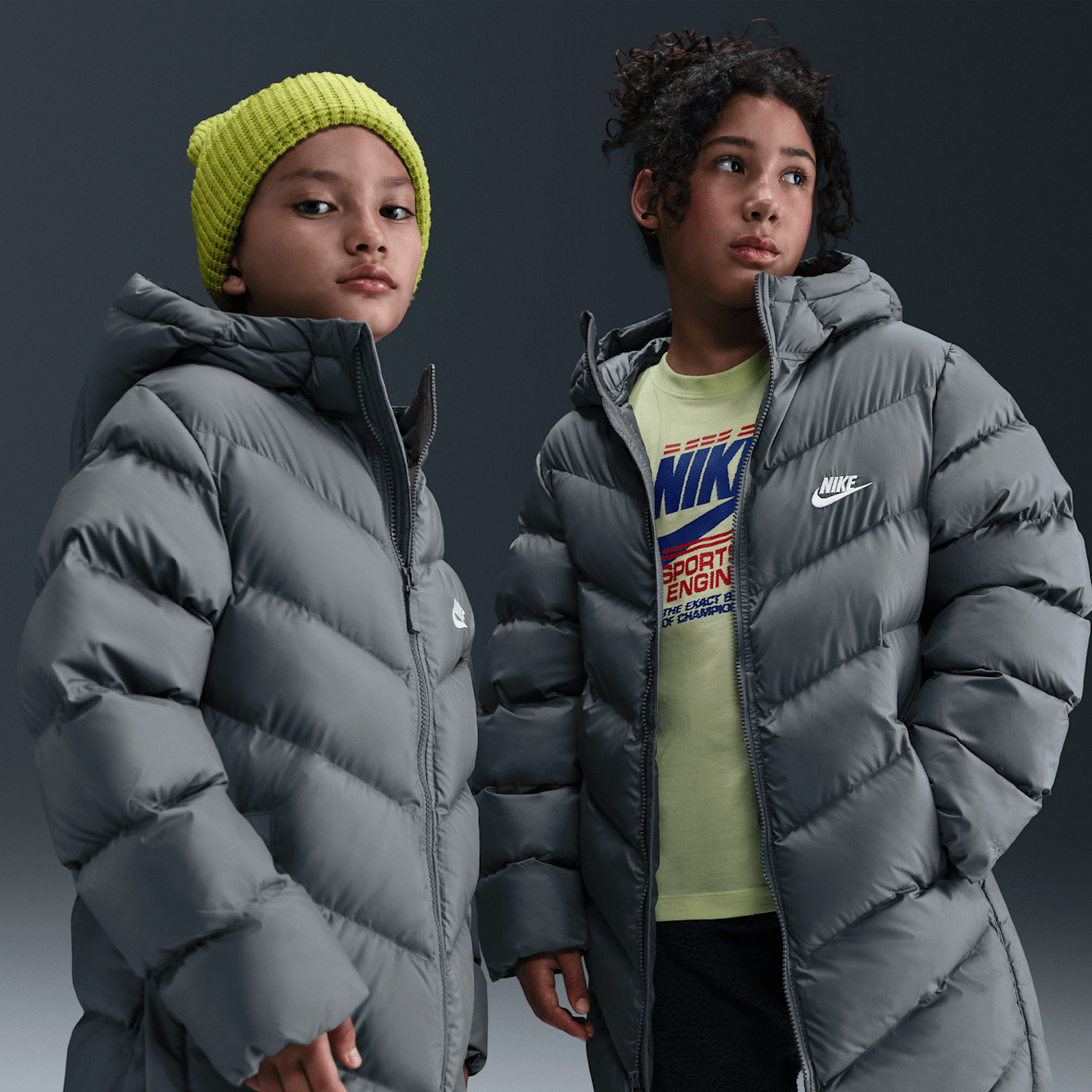 Grey Staying Warm At Least 20% Sustainable Material Jackets